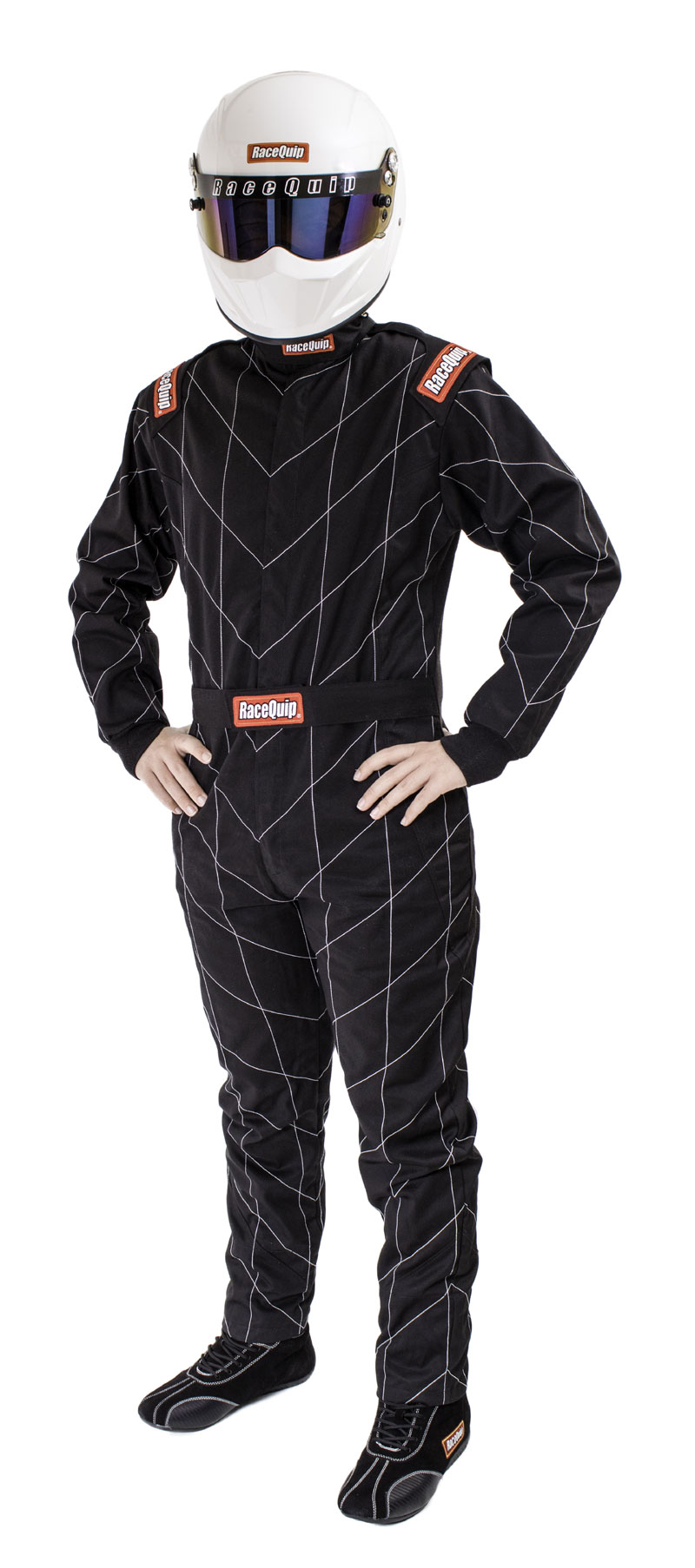 (image for) CHEVRON-1 SUIT SFI-1 BLK SML