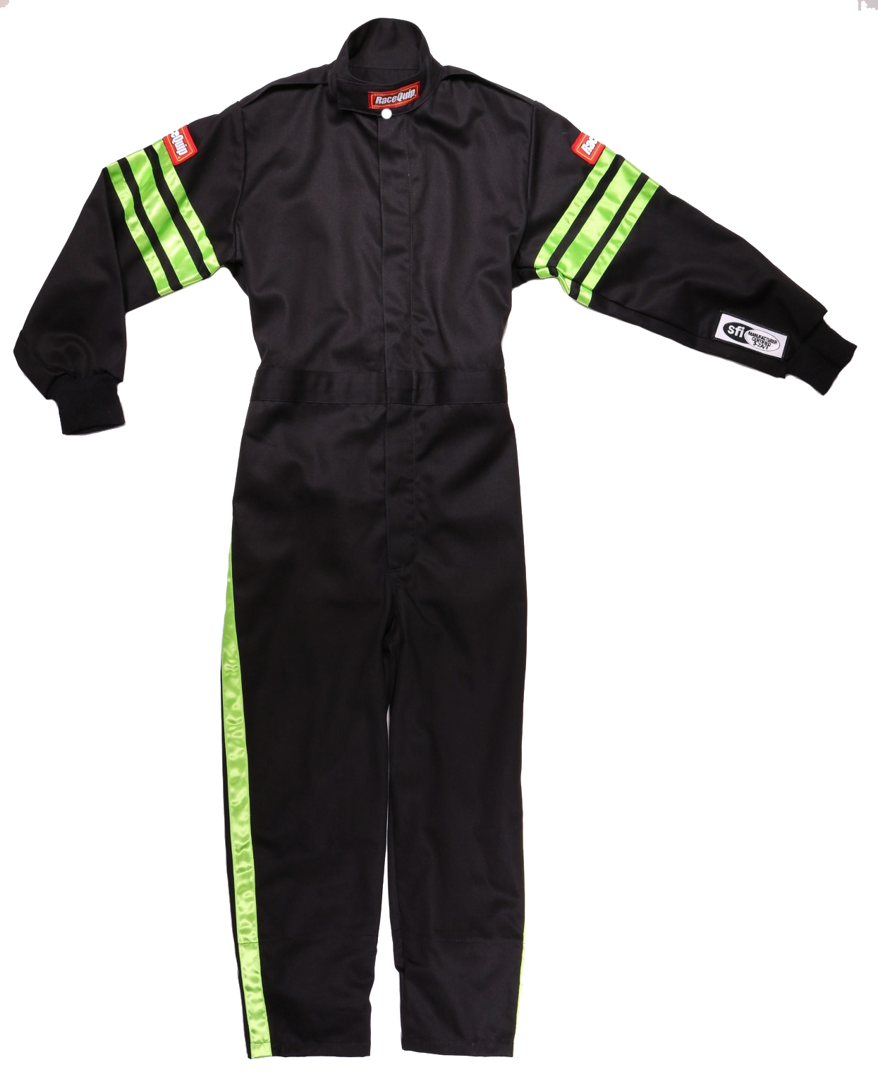 (image for) SFI-1 JR SUIT GREEN TRIM KXXS