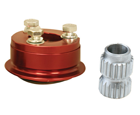 (image for) Splined Aluminum QD Steering Hub Fits 5/8" & 3/4" Shaft