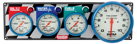 (image for) AutoMeter Ultra Nite 3-1 Gauge Panel