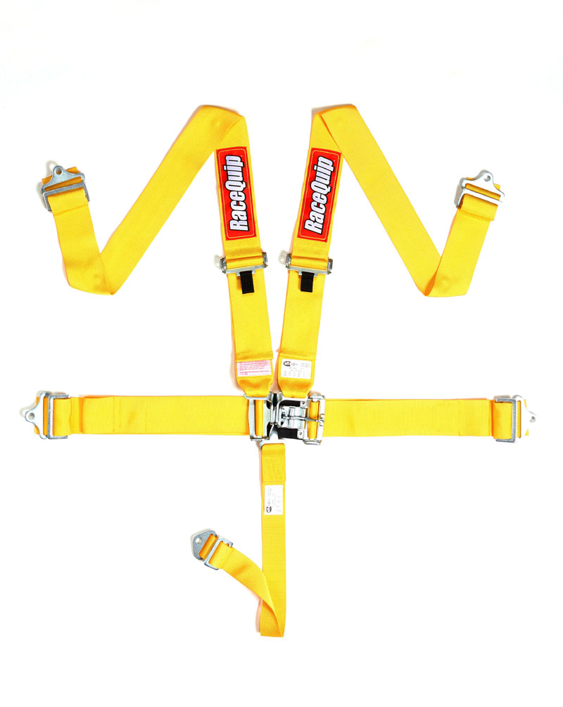 (image for) L & L 5PT SEAT BELT YELLOW