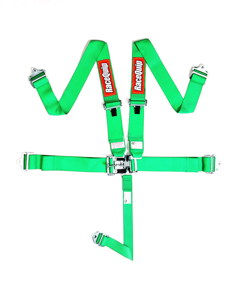 (image for) L & L 5PT SEAT BELT GREEN