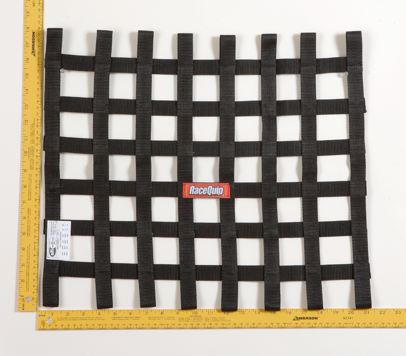 (image for) 18 X 21 SFI RIBBON NET BLACK