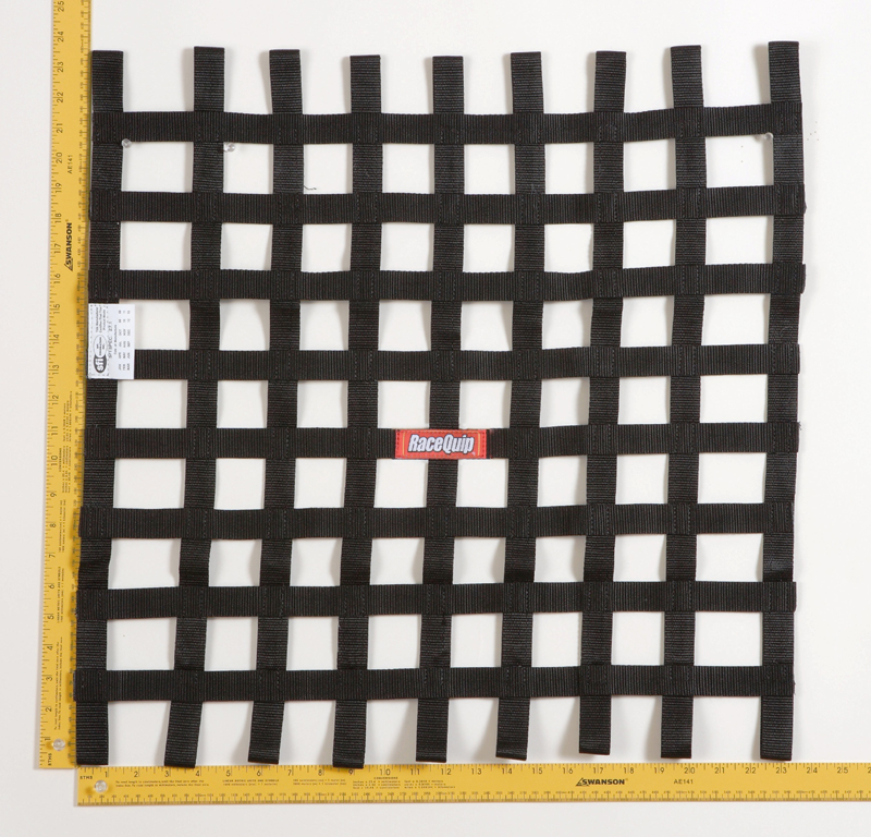 (image for) 24 X 24 SFI RIBBON NET BLACK