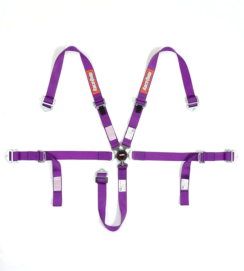 (image for) JR CAMLOCK 5PT SEAT BELTS PURPLE 187.44