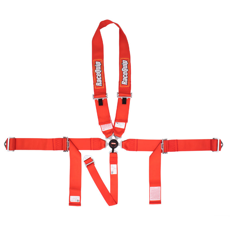 (image for) SFI CAMLOCK 5PT DRAGSTER "U" BELTS RED 191.94