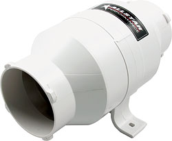 (image for) 3inch Heavy Duty Inline Blower, 8inch Long, 170 CFM