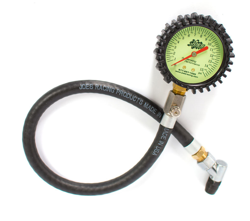 (image for) Glow in the Dark Tire Pressure Gauge 0-15