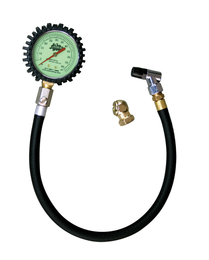 (image for) Glow in the Dark Tire Pressure Gauge 0-60