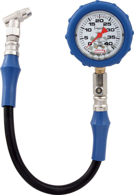 (image for) 0-40 PSI Liquid Filled Tire Pressure Gauge 56-041