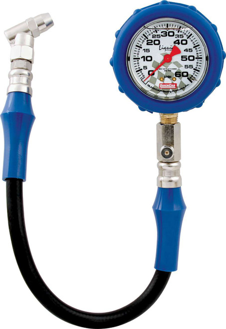 (image for) 0-60 PSI Liquid Filled Tire Pressure Gauge 56-061