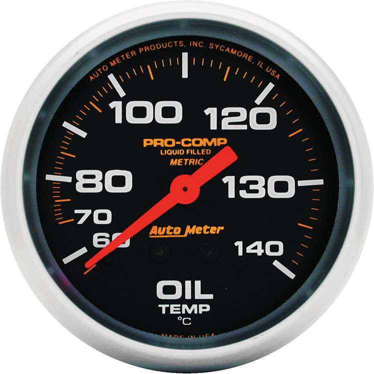 (image for) Pro Comp Replacement Gauge Liquid Filled Oil Temperature